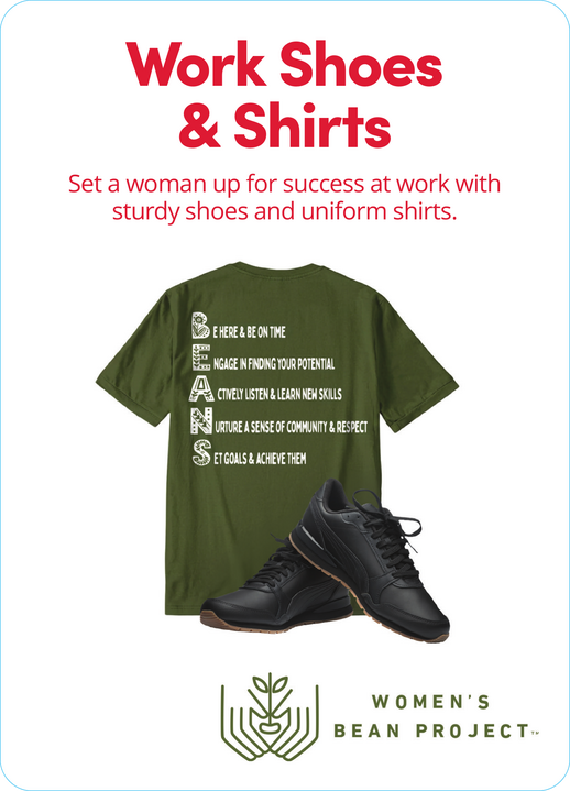 Work Shoes & Shirts | $160