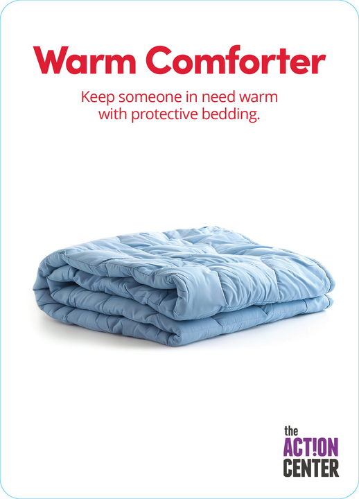 Warm Comforter | $40